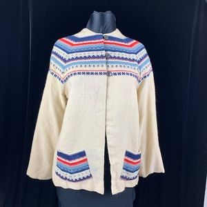 1940s Hand Loomed Jacket 38 Tynsetjakken Grimstads Veveri Aros Oslo Norway